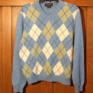 Brooks Brothers Men's Sweater Classic Argyle